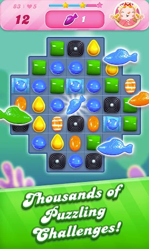 Candy Crush Saga screen 2